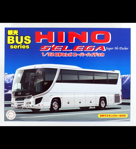 Fujimi Hino S'elega Super Hi-Decker Bus Model Kit