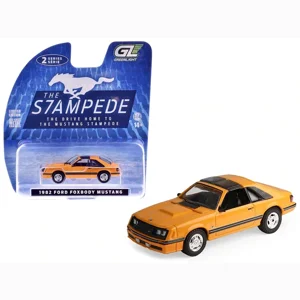Greenlight The Mustang Stampede 1982 Ford Foxbody Mustang 1/64 Diecast
