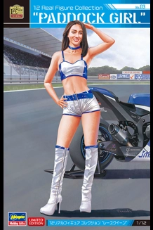 Hasegawa 1/12 Paddock Girl Figure No. 3 Race Girl