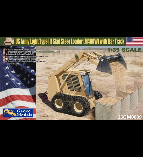U.S. Army Type III Skid Steer M400W Model Kit