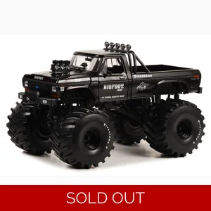 Big Foot #1 '74 Ford F-250 Black Bandit 1/18 Diecast