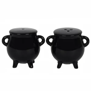 Witches Cauldron Salt & Pepper Shakers