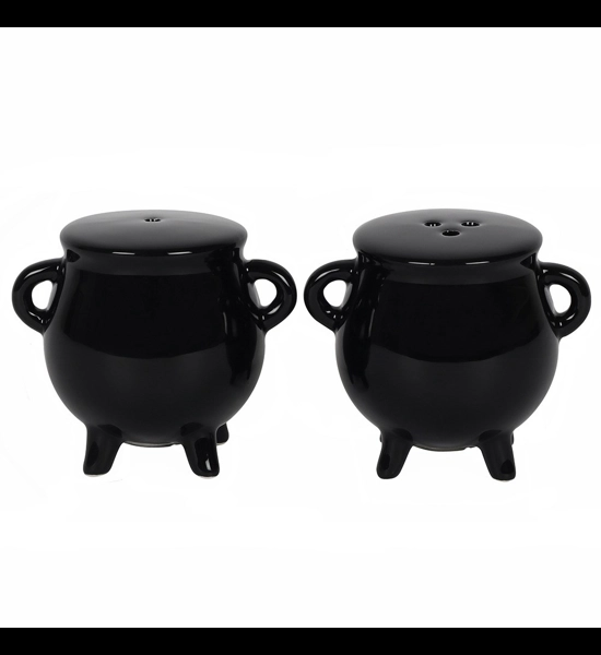 Witches Cauldron Salt & Pepper Shakers