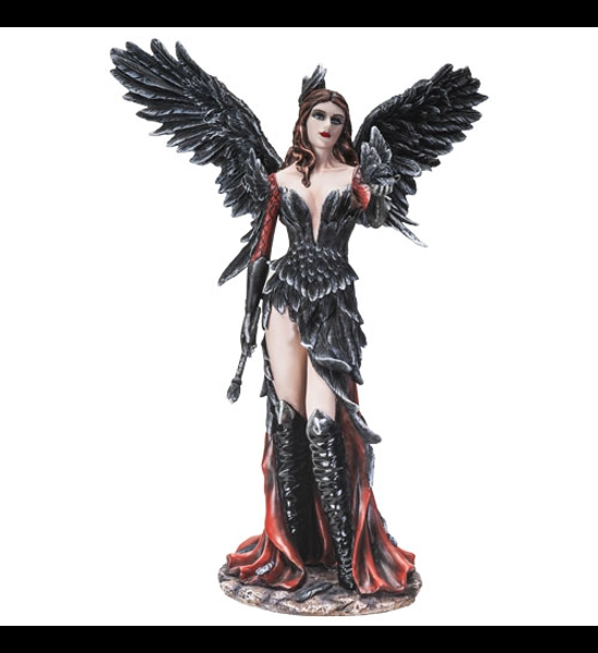Trainer Of Crow Fairy Statue - 14304