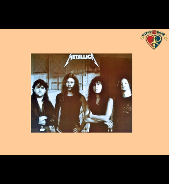 Metallica Carded Poster 11" x 14"