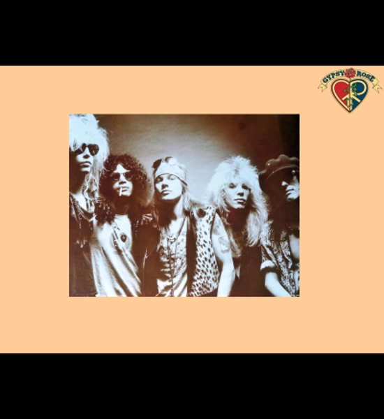 Guns N Roses Carded Poster 11" x 14"