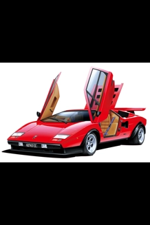 Aoshima Wolf Countach Model Kit