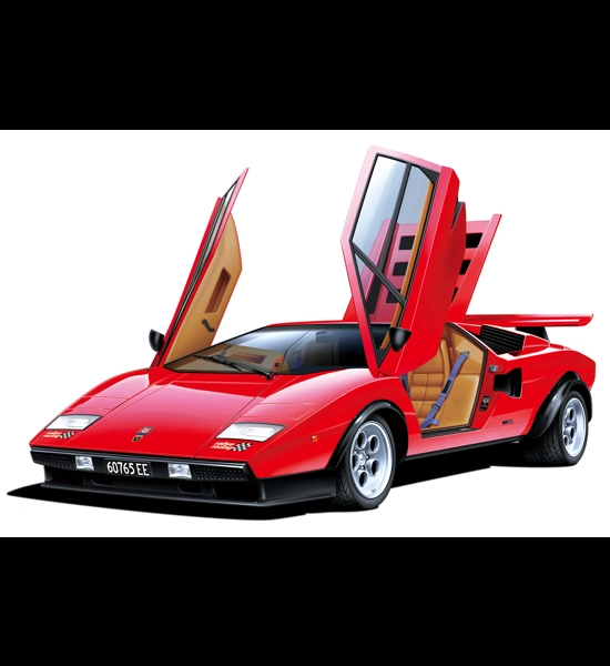 Aoshima Wolf Countach Model Kit