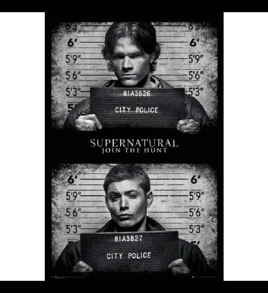 Supernatural - Mugshots 24" x 36" Poster