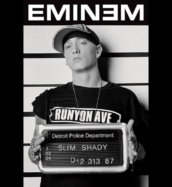 Eminem - Mugshot 24" x 36" Poster
