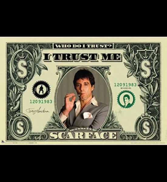 Scarface - Money 24" x 36" Poster