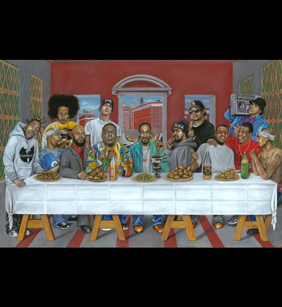Rappers Supper 24" x 36" Poster