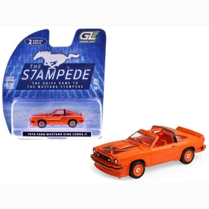 Greenlight The Mustang Stampede 1978 Ford Mustang King Cobra II 1/64 Diecast