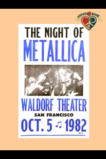 Night Of Metallica Carded Poster 14