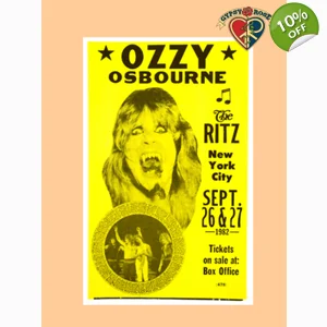 Ozzy Osbourne Carded Poster 14