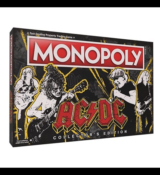 AC/DC Monopoly Board Game