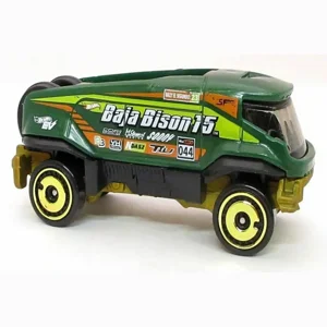 Hot Wheels Green Speed Baja Bison 1/64 Diecast