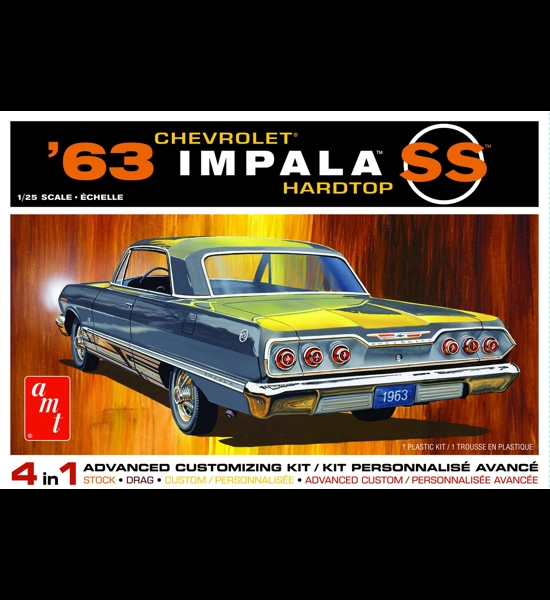 AMT 1963 Chevy Impala SS Model Kit