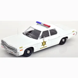 KK Scale Hazzard County Police 1974 Dodge Monaco 1/18 Diecast