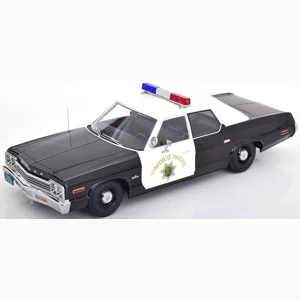 KK Scale California Highway Patrol 1974 Dodge Monaco 1/18 Diecast