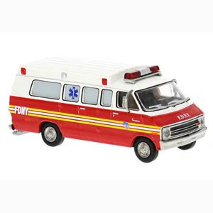 FDNY - 1975 Dodge B 200 Ambulance 1/87 Diecast