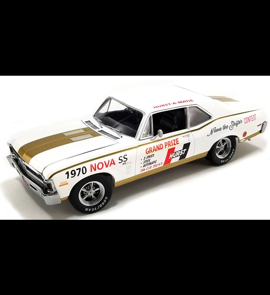 GMP 1970 Chevrolet Nova SS Hurst Prize Car 1/18 Diecast