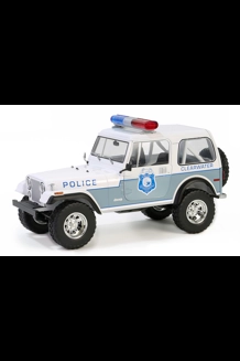 Clearwater, Florida P.D. 1982 Jeep CJ-7 1/18 Diecast