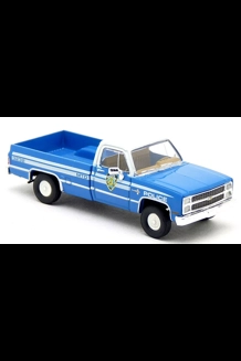N.Y.P.D. 1981 Chevrolet C20 Pickup 1/87 Diecast
