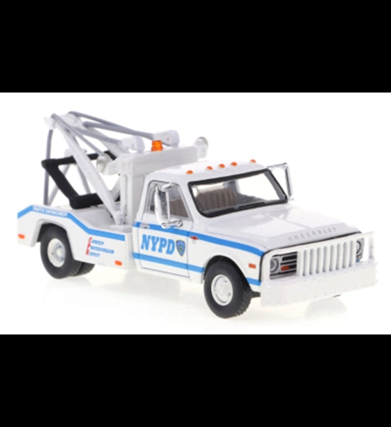 N.Y.P.D. 1968 Chevrolet C-30 Wrecker HO 1/87 Diecast