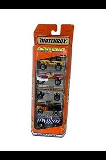 Matchbox 5 PC Rugged Riders Gift Back