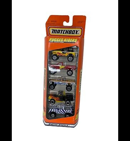 Matchbox 5 PC Rugged Riders Gift Back