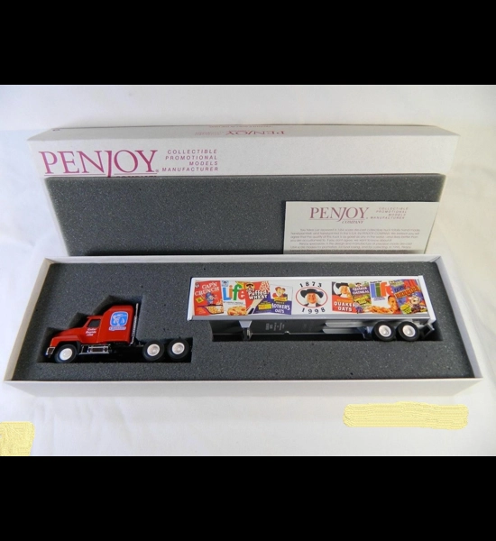 PenJoy Quaker Tractor-Trailer Diecast