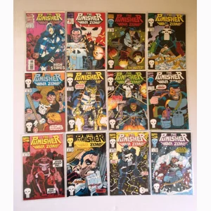 The Punisher War Zone 1994-95 Comic Books