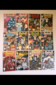 The Punisher War Zone 1994-95 Comic Books