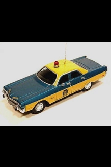 PA. State Police 1973 Plymouth Fury 1/43 Diecast