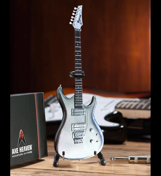 Joe Satriani Chrome Guitar Figurine