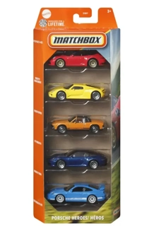 Matchbox Porsche Heroes 5 PC Set