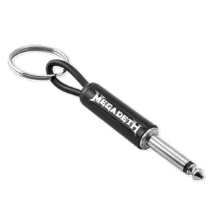 Megadeth Logo Guitar Plug Keychain