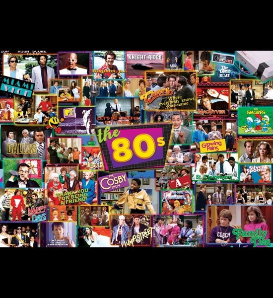 T.V. Time - 80's Shows 1000 Piece Puzzle