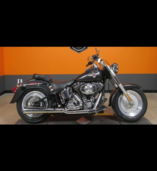 American Muscle 2005 Harley Davidson Fat Boy 1:18 Scale