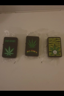 Pot Leaf Butane Lighters - 3 Design Options
