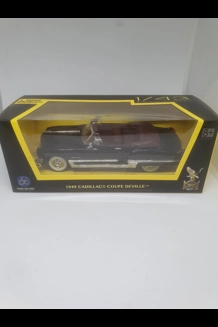 1949 Cadillac Couple Deville 1:43 Scale Die Cast - Black
