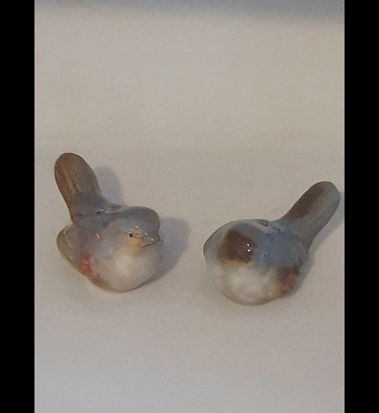 Ceramic Birds Salt & Pepper Shaker Set