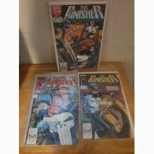 The Punisher Marvel Comics - '89 & '90 - 3 books