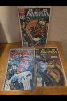 The Punisher Marvel Comics - '89 & '90 - 3 books