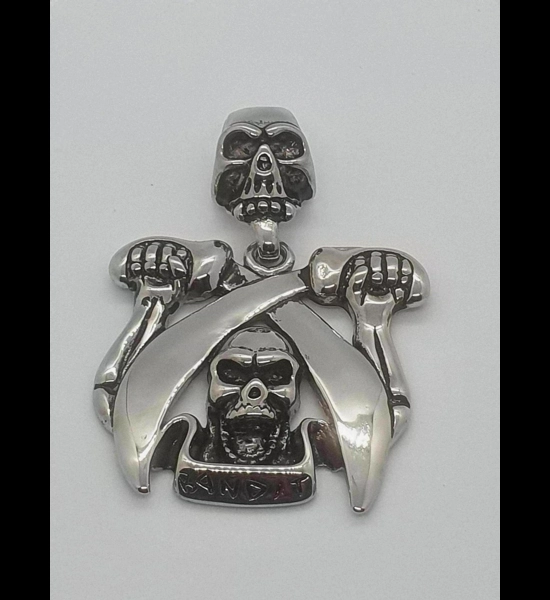 Skull "Bandit" Pendant