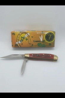 Peanut Lucky 7 Double Blade Pocket Knife