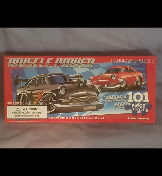 Muscle Power 101 PC Panoramic Puzzle