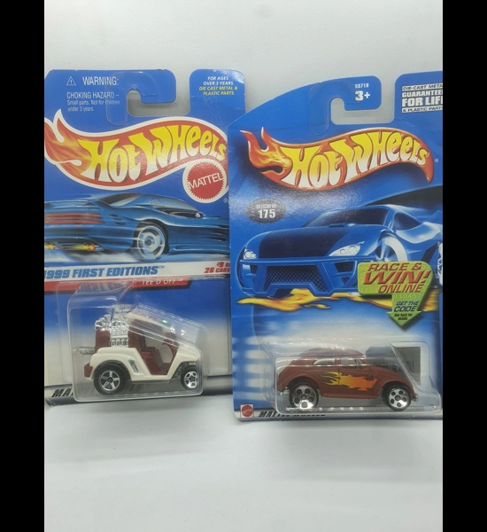 Hot Wheels 2 PC Custom Cars