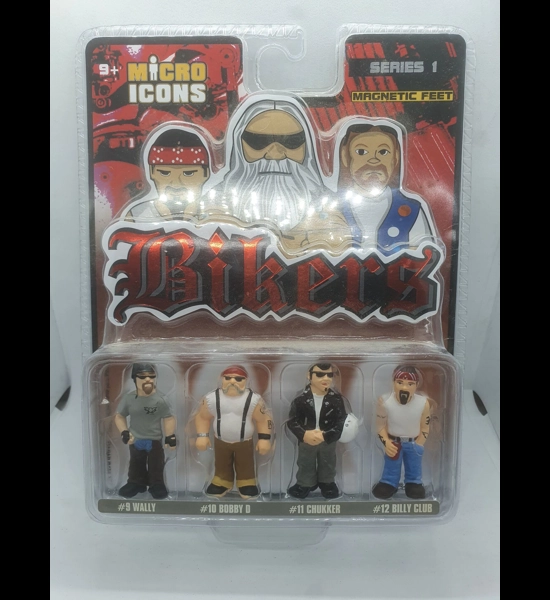 Micro Icons Figures - Bikers